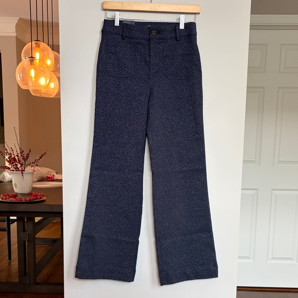 J. Crew Lizzie Flare Jeans Sparkle